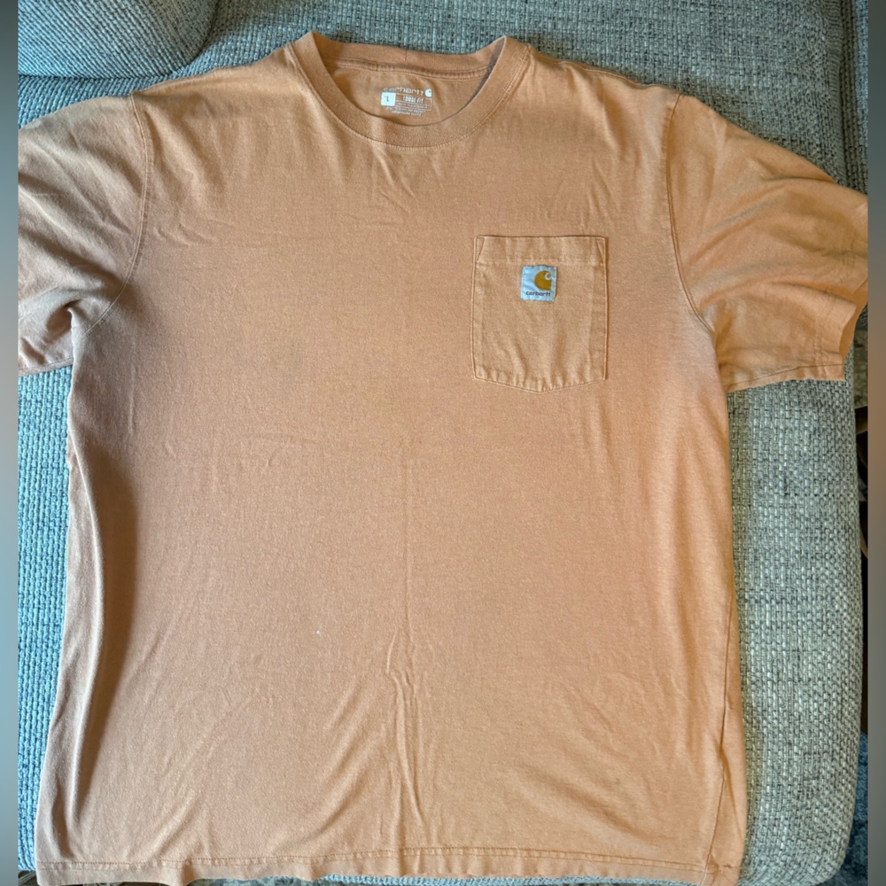 Carhartt Tan Pocket Tee